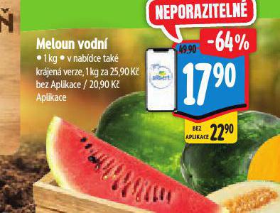 MELOUN VODN