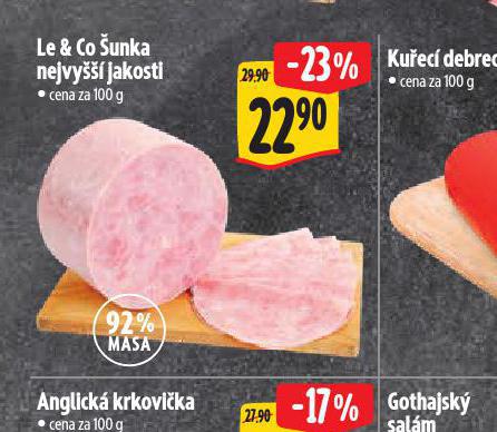 LE & CO UNKA NEJVY JAKOSTI
