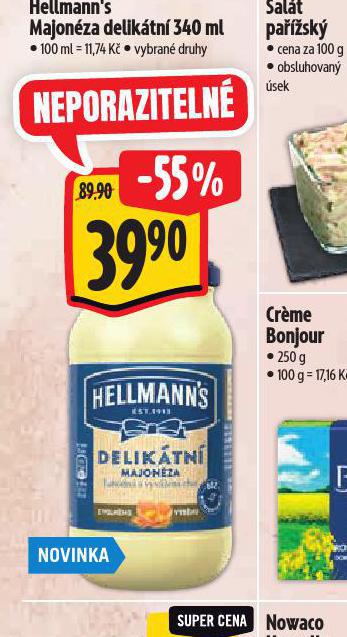 HELLMANNS MAJONZA DELIKTN