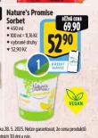 NATURES PROMISE SORBET