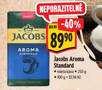 JACOBS AROMA STANDARD MLET KVA