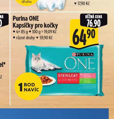 PURINA ONE KAPSIKY PRO KOKY
