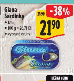 GIANA SARDINKY