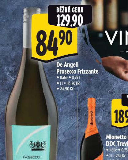 DE ANGELI PROSECCO FRIZZANTE
