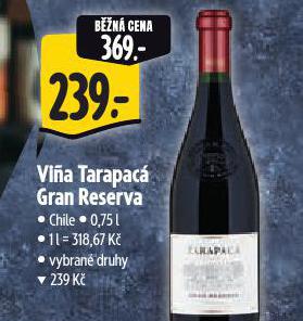 VIA TARAPAC GRAN RESERVA