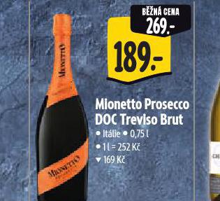 MIONETTO PROSECCO DOC TREVISO BRUT
