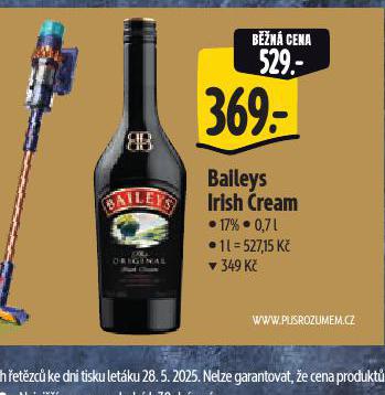 BAILEYS IRISH CREAM
