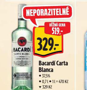 BACARD CARTA BLANCA