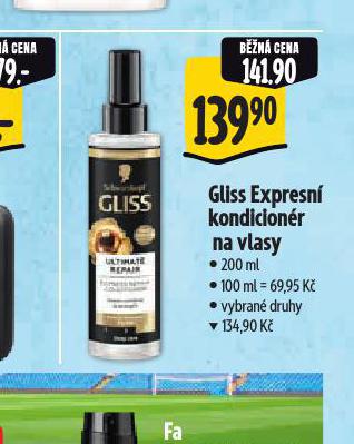 GLISS EXPRESN KONDICINR NA VLASY