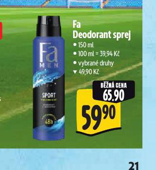 FA DEODORANT SPREJ