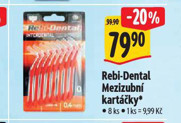 REBI DENTAL MEZIZUBN KARTKY