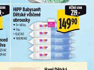 HIPP BABYSANFT DTSK VLHEN UBROUSKY