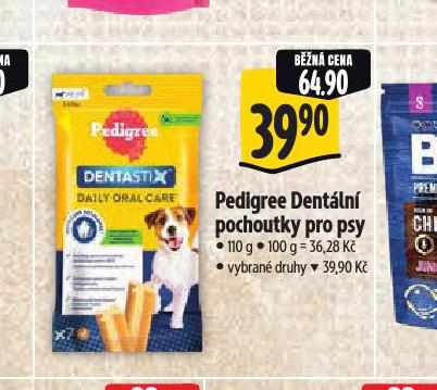PEDIGREE DENTLN POCHOUTKY PRO PSY