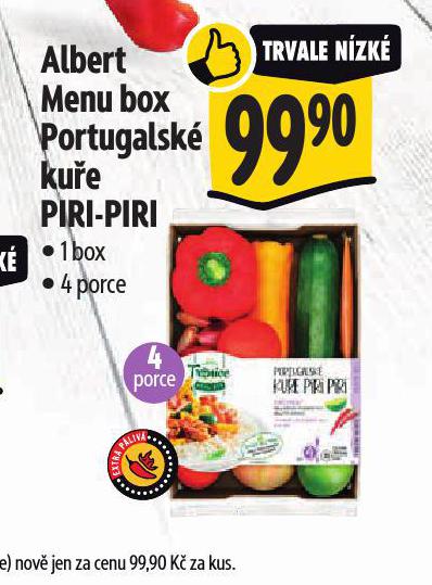 MENU BOX PORTUGALSK KUE PIRI-PIRI