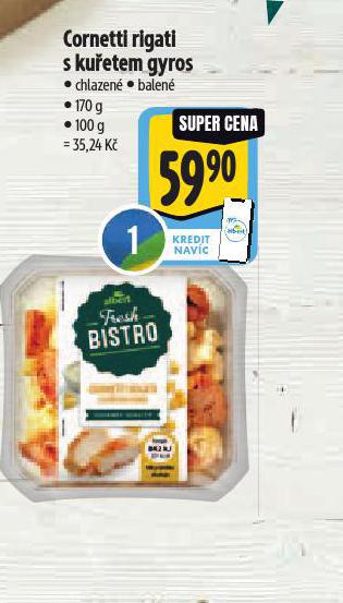 CORNETTI RIGATI S KUETEM GYROS