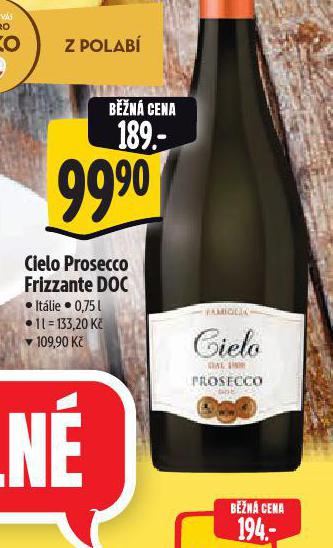 CIELO PROSECCO FRIZZANTE DOC