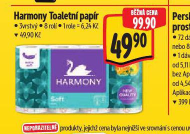HARMONY TOALETN PAPR
