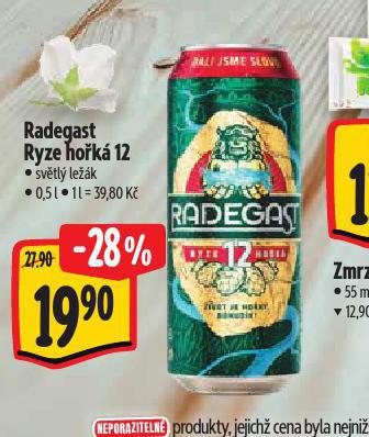 PIVO RADEGAST RYZE HOK 12