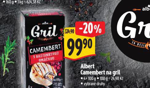 CAMEMBERT NA GRIL