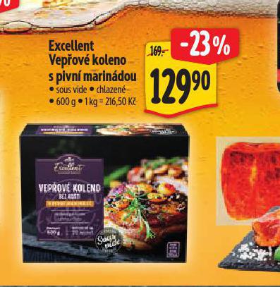 EXCELLENT VEPOV KOLENO S PIVN MARINDOU