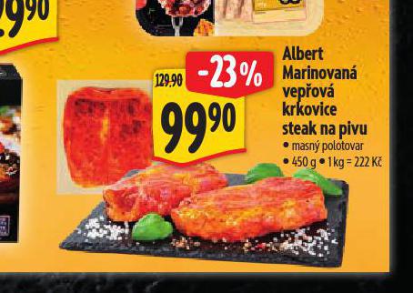 MARIOVAN VEPOV KRKOVICE STEAK NA PIVU
