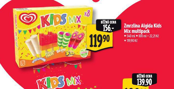 ZMRZLINA ALGIDA KIDS MIX MULTIPACK