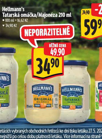 HELLMANNS TATARSK OMKA, MAJONZA