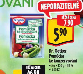 DR. OETKER POMCKY KE KONZERVOVN
