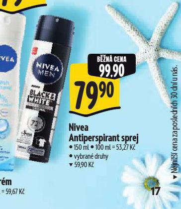 NIVEA ANTIPERSPIRANT SPREJ