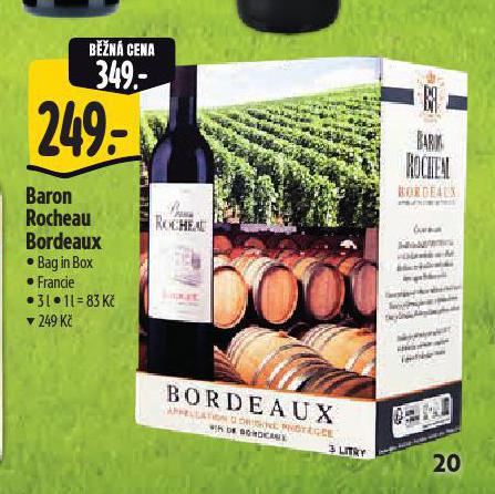 BARON ROCHEAU BORDEAUX