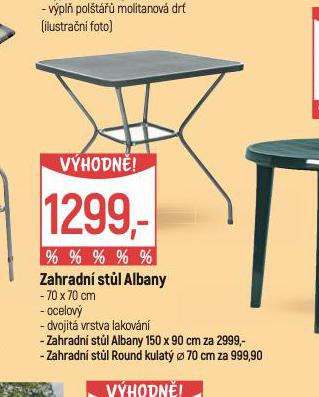 ZAHRADN STL ALBANY