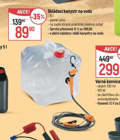 SKLDAC KANYSTR NA VODU