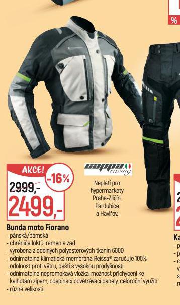 BUNDA MOTO FIORANO