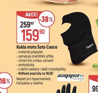KUKLA MOTO SOTO CASCO