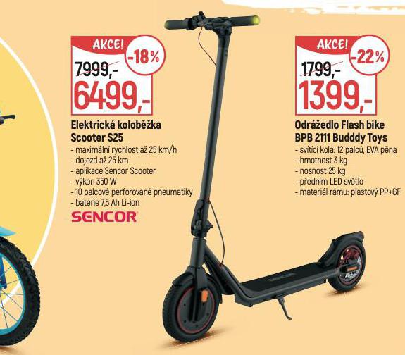 ELEKTRICK KOLOB̎KA SCOOTER S25