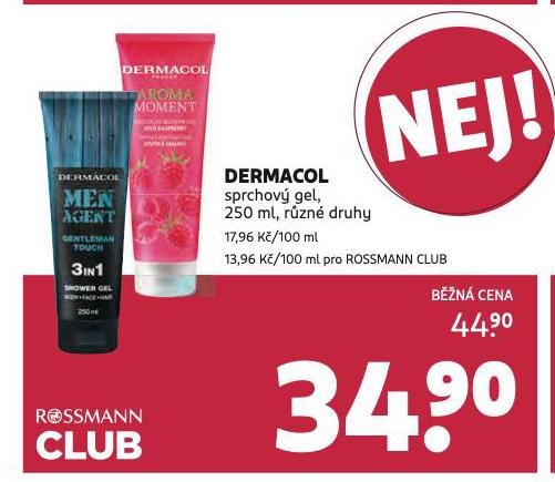 DERMACOL SPRCHOV GEL