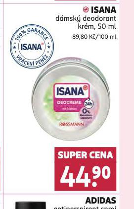 ISANA DEODORANT KRM