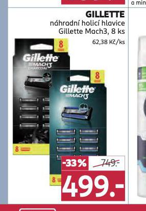 GILLETTE NHRADN HLAVICE