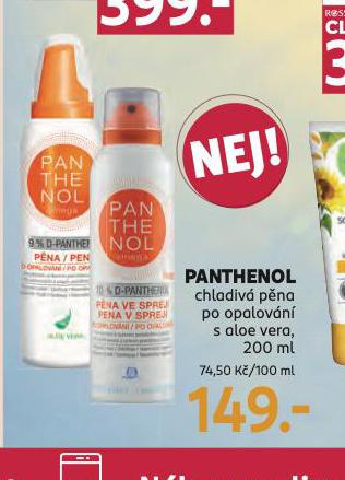 PANTHENOL CHLADIV PNA PO OPALOVN