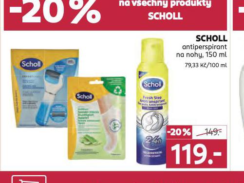 SCHOLL ANTIPERSPIRANT NA NOHY