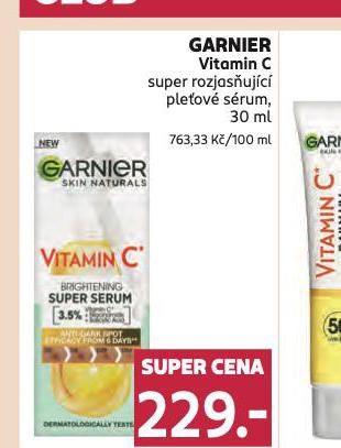 GARNIER VITAMIN C SUPER ROZJASUJC PLEOV SRUM