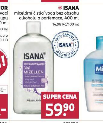 ISANA MICELRN ISTC VODA