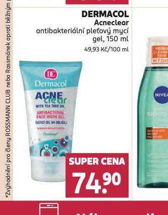 DERMACOL ACNECLEAR ANTIBAKTERILN PLEOV MYC GEL