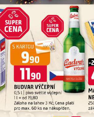 PIVO BUDVAR