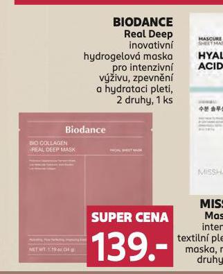 BIODANCE REAL DEEP MASKA