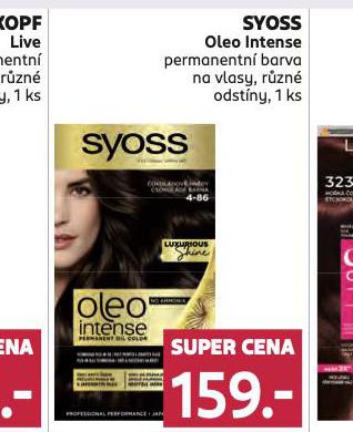 SYOSS OLEO INTENSE BARVA NA VLASY