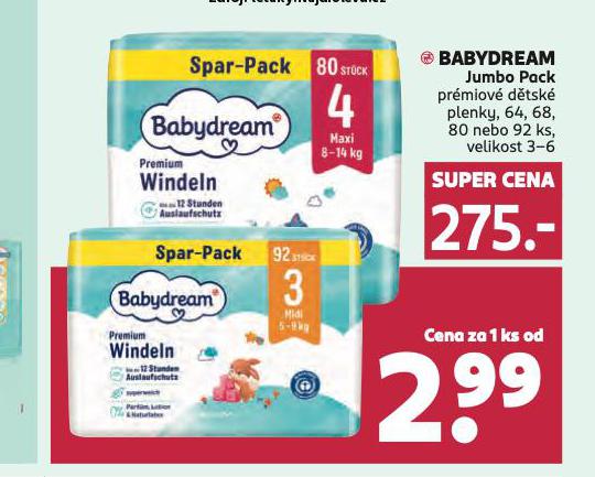 BABYDREAM JUNIOR PACK