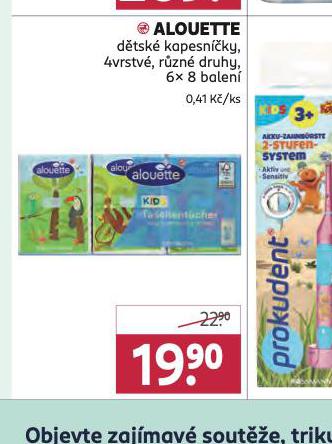 ALOUETTE DTSK KAPESNKY