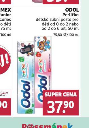 ODOL PERLIKA DTSK ZUBN PASTA