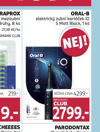 ORAL-B ELEKTRICK KARTEK